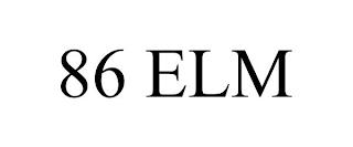 86 ELM trademark