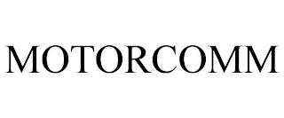 MOTORCOMM trademark