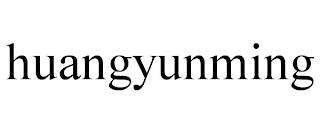 HUANGYUNMING trademark