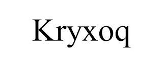 KRYXOQ trademark