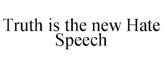 TRUTH IS THE NEW HATE SPEECH trademark