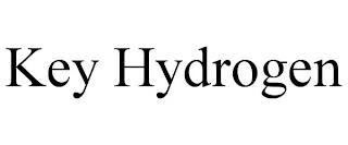 KEY HYDROGEN trademark