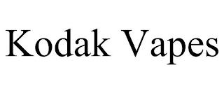 KODAK VAPES trademark