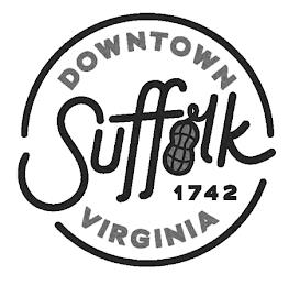 DOWNTOWN SUFFOLK VIRGINIA 1742 trademark