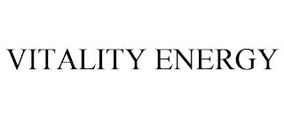 VITALITY ENERGY trademark