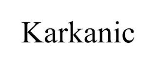 KARKANIC trademark