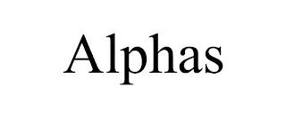 ALPHAS trademark