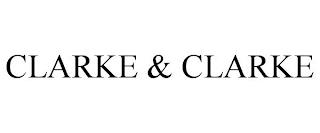 CLARKE & CLARKE trademark