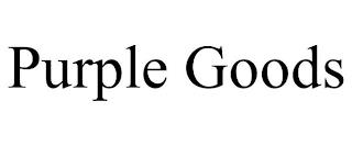 PURPLE GOODS trademark