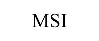 MSI trademark