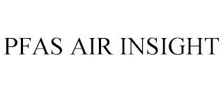 PFAS AIR INSIGHT trademark