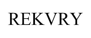 REKVRY trademark