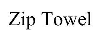 ZIP TOWEL trademark