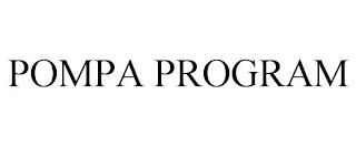 POMPA PROGRAM trademark