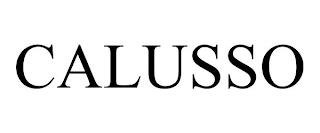 CALUSSO trademark