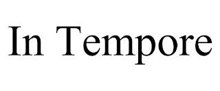 IN TEMPORE trademark