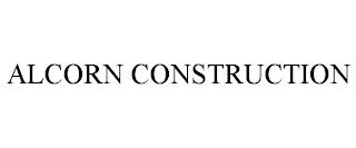 ALCORN CONSTRUCTION trademark