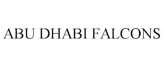 ABU DHABI FALCONS trademark