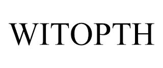 WITOPTH trademark