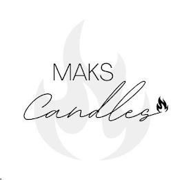 MAKS CANDLES trademark