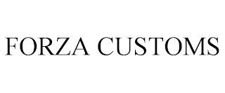 FORZA CUSTOMS trademark