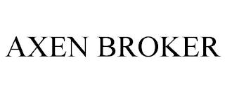 AXEN BROKER trademark