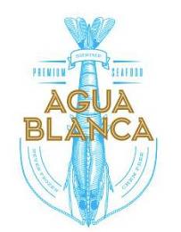 AGUA BLANCA PREMIUM SHRIMP SEAFOOD NEVER FROZEN CHEM FREE trademark