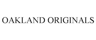 OAKLAND ORIGINALS trademark