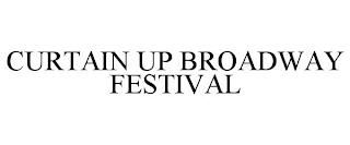 CURTAIN UP BROADWAY FESTIVAL trademark