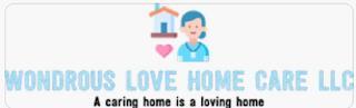 WONDROUS LOVE HOME CARE LLC A CARING HOME IS A LOVING HOME trademark