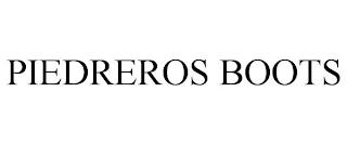 PIEDREROS BOOTS trademark