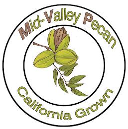 MID-VALLEY PECAN CALIFORNIA GROWN trademark