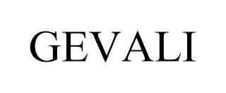 GEVALI trademark