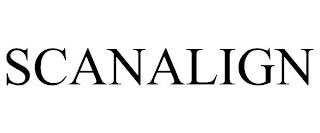 SCANALIGN trademark