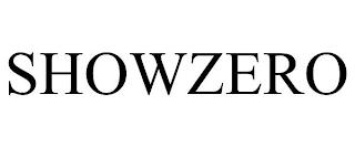 SHOWZERO trademark