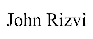 JOHN RIZVI trademark