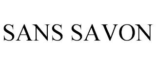 SANS SAVON trademark