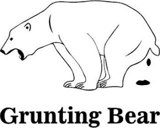 GRUNTING BEAR trademark