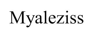 MYALEZISS trademark