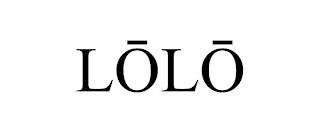 LOLO trademark