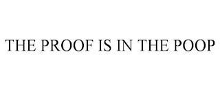 THE PROOF IS IN THE POOP trademark