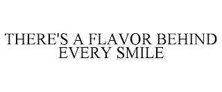 THERE'S A FLAVOR BEHIND EVERY SMILE trademark