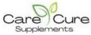 CARE CURE SUPPLEMENTS trademark