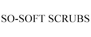 SO-SOFT SCRUBS trademark