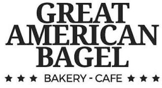 GREAT AMERICAN BAGEL BAKERY - CAFE trademark