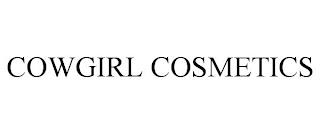 COWGIRL COSMETICS trademark