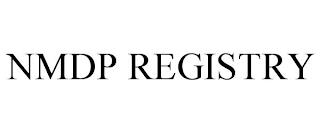 NMDP REGISTRY trademark