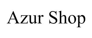 AZUR SHOP trademark