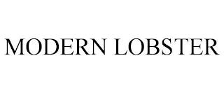 MODERN LOBSTER trademark