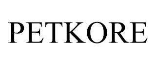 PETKORE trademark